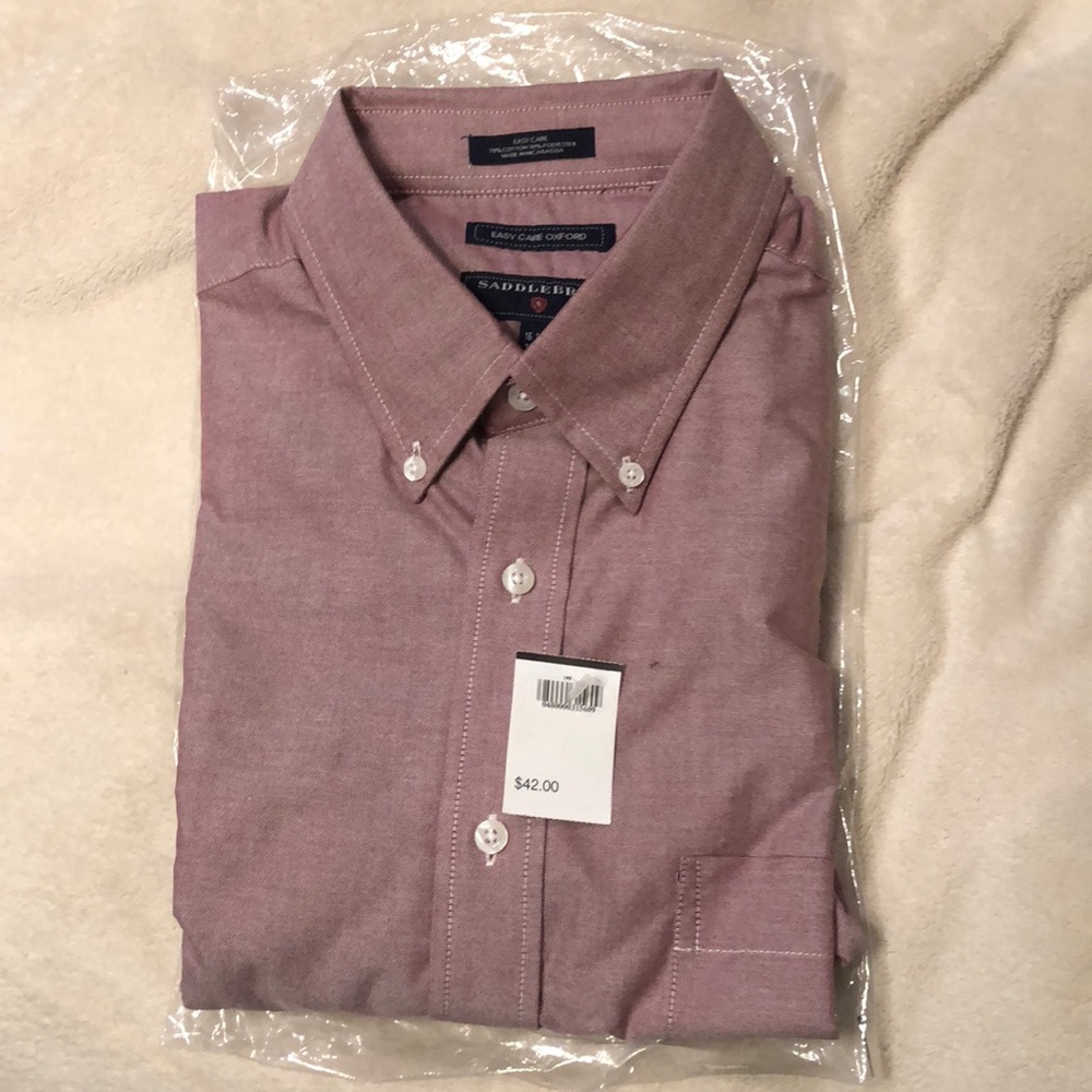Saddlebred dress shirt 16.5 32/33 NWT